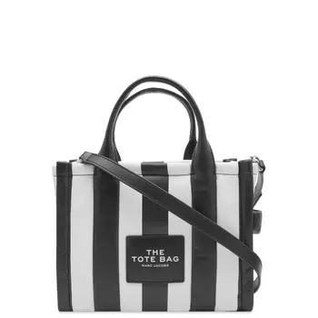 Marc Jacobs Мини-тоут в полоску