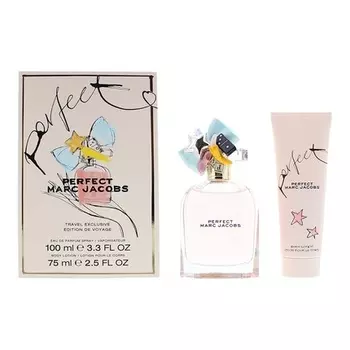 Marc Jacobs Perfect Fragrance Set Eau de Parfum Spray 3.4oz и Luminous Body Lotion 2.5oz - Pack of 2
