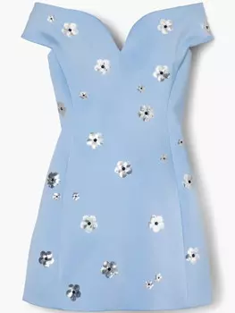Marc Jacobs платье мини Daisy, синий