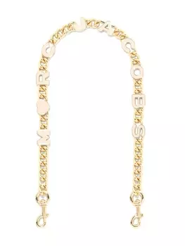 Marc Jacobs ремень для сумки The Heart, золотистый