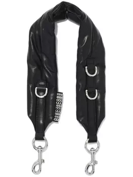 Marc Jacobs ремень для сумки The Leather Barcode, черный