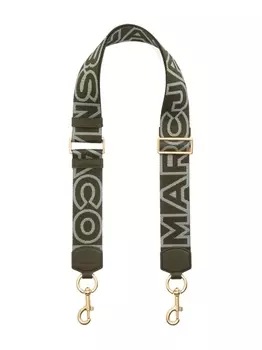 Marc Jacobs ремень для сумки The Outline Logo, серый