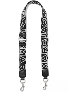 Marc Jacobs ремень для сумки The Thin Strap' с логотипом, черный
