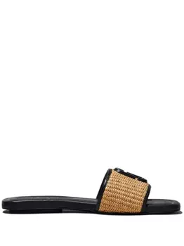 Marc Jacobs сандалии The J Marc, нейтральный цвет