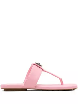 Marc Jacobs шлепанцы Dual T, розовый