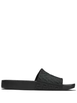 Marc Jacobs шлепанцы с логотипом из коллаборации с Melissa, черный
