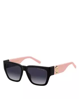 MARC JACOBS Солнцезащитные очки Marc Square, 54 мм, черный