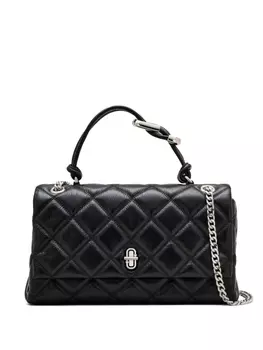 Marc Jacobs стеганая сумка на плечо Dual Convertible, черный