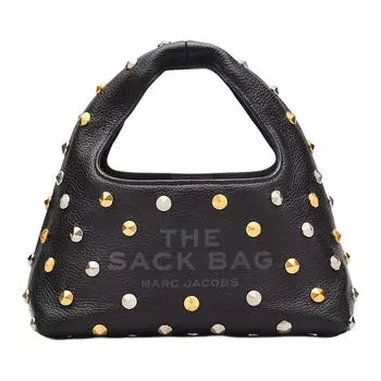 MARC JACOBS Сумка через плечо из натуральной кожи, мини-сумка женская, черная