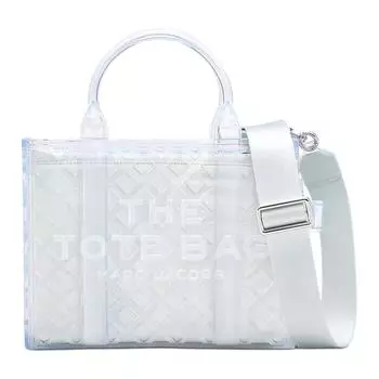 MARC JACOBS Сумка через плечо из ПВХ, маленькая, унисекс, белая