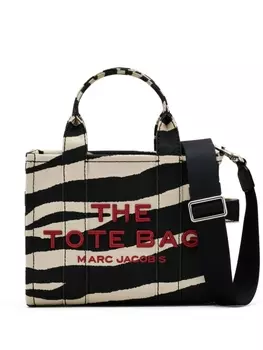 Marc Jacobs сумка-шоппер с принтом зебры, черный