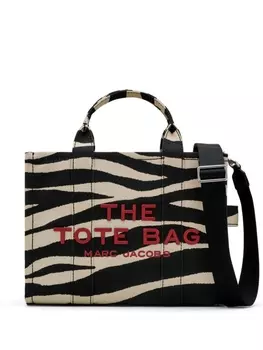 Marc Jacobs сумка-шоппер с принтом зебры, черный