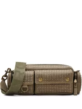 Marc Jacobs сумка The Crystal Canvas Cargo, зеленый