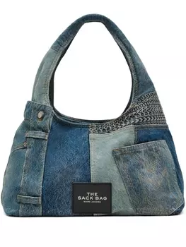 Marc Jacobs сумка The Deconstructed Denim Sack, синий