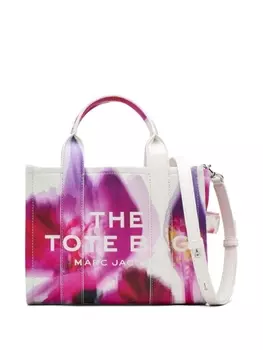 Marc Jacobs сумка The Future Floral Leather Small Tote, белый