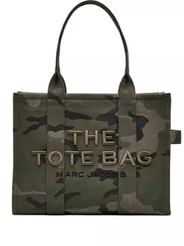 Marc Jacobs сумка The Large Camo Jacquard Tote, зеленый