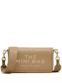 Marc Jacobs сумка The Leather Mini, коричневый