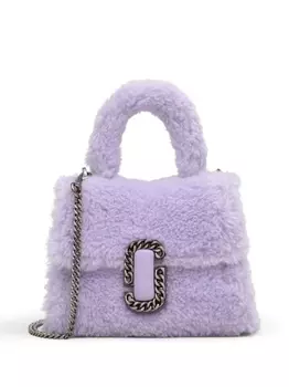 Marc Jacobs сумка The Mini Top Handle, фиолетовый