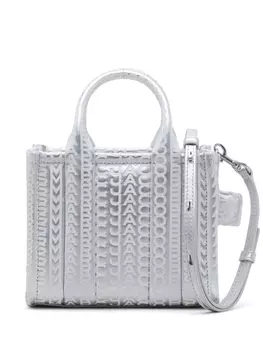 Marc Jacobs сумка The Mini Tote, серебристый