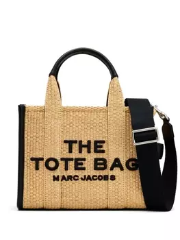 Marc Jacobs сумка The Small Woven Tote, нейтральный цвет