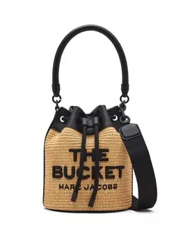 Marc Jacobs сумка The Woven Bucket, нейтральный цвет
