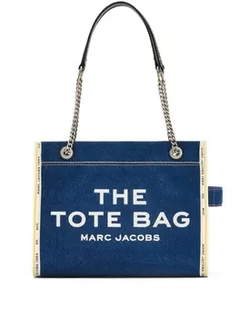 Marc Jacobs сумка-тоут Denim Chain Medium, синий