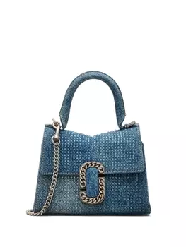 Marc Jacobs сумка-тоут St. Marc со стразами, синий