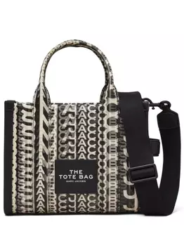 Marc Jacobs сумка-тоут The Small с монограммой, нейтральный цвет