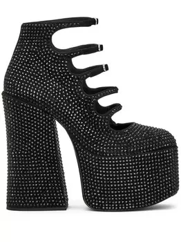 Marc Jacobs туфли The Kiki 160 со стразами, черный