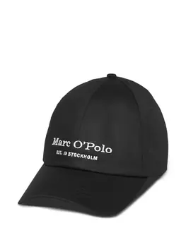 Marc O'Polo бейсболка с вышитым логотипом, черный