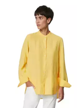 Marc O'Polo блузка с длинными рукавами "из легкого качества", желтый