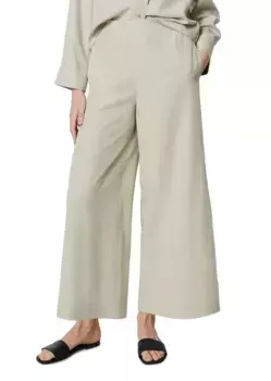 Marc O'Polo Culotte, высококачественная смесь лиоцелла и льна; Элегантная, струящаяся осень, бежевый