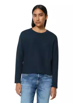 Marc O'Polo ДЕНИМ-свитер с круглым вырезом Marc O'Polo Denim, бирюзовый