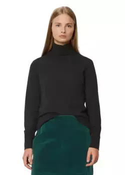 Marc O'Polo ДЕНИМ-свитер с высоким воротником Marc O'Polo Denim, черный
