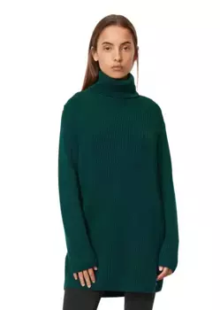 Marc O'Polo ДЕНИМ-свитер с высоким воротником Marc O'Polo Denim, бирюзовый
