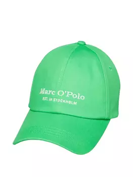 Marc O'Polo кепка с вышитым логотипом, зеленый