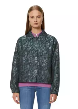 Marc O'Polo Короткая куртка DENIM "из жаккардовой парчи", без капюшона Marc O'Polo Denim, черный