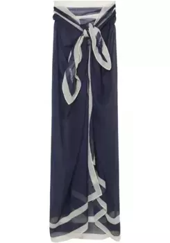 Marc O'Polo Pareo можно носить как пляжное полотенце или пляжное платье, цвет морской волны