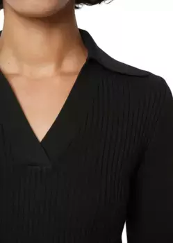 Marc O'Polo свитер с V-образным вырезом, черный