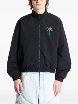 Marcelo Burlon County of Milan бомбер с принтом, черный