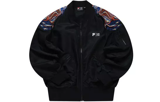 Marcelo Burlon X Куртка мужская черный Fila Fusion