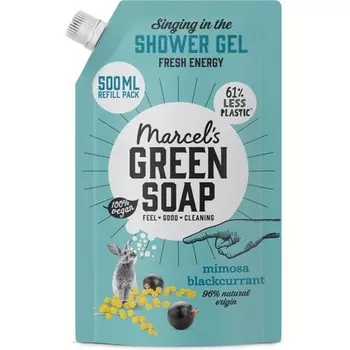 Marcels Green Soap гель для душа сменный блок Мимоза Черная смородина 500 мл Marcel's Green Soap