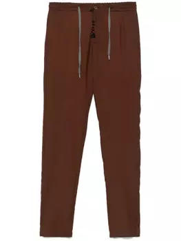 Marco Pescarolo брюки с карманами, коричневый