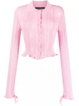 Marco Rambaldi полупрозрачный кардиган, розовый