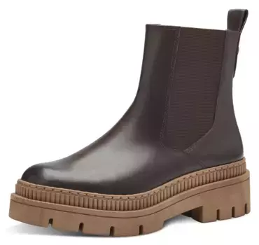 MARCO TOZZI ботинки челси, цвет Braun-Natur