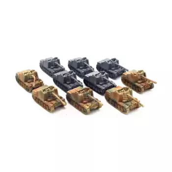 Мардер II №2, WWII Micro Armour - Germany - Loose Miniatures (1:285)