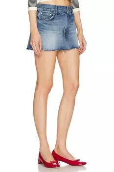 Maren мини-юбка трапециевидной формы Grlfrnd, цвет eaton canyon