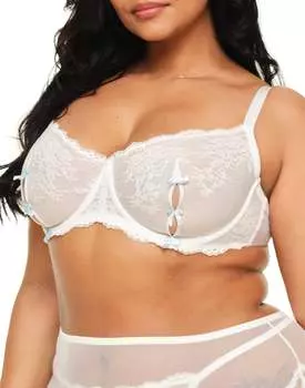 Margeaux женский бюстгальтер-балконет больших размеров без подкладки Adore Me, цвет bright white