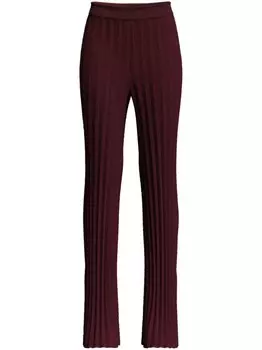 Margherita MACCAPANI Брюки Bouncy, красный