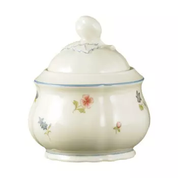 Мари-Луиза сахарница с рассыпанными цветами на 6 персон Seltmann Weiden, красочный